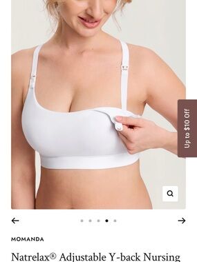 Nursing sports bra